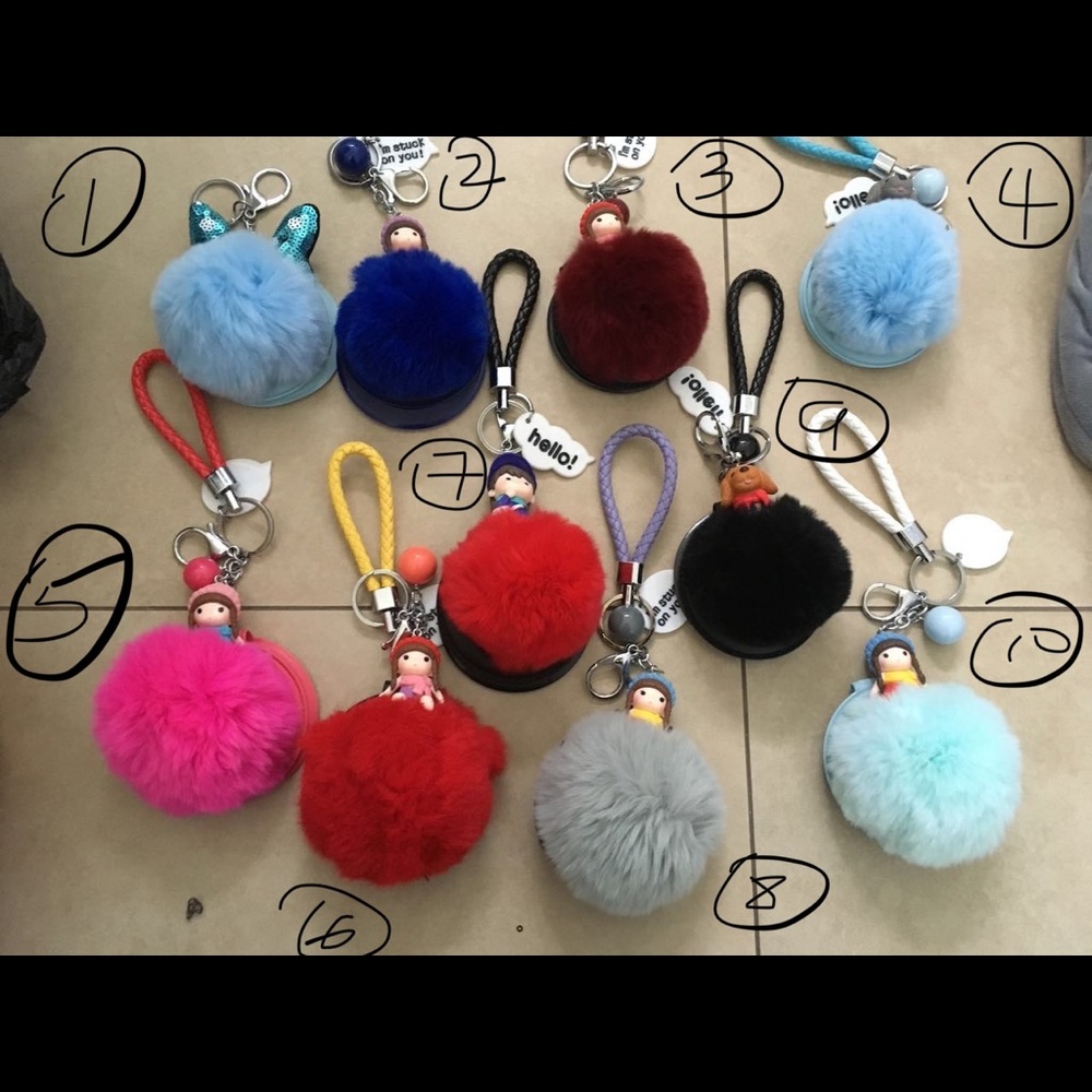 Mirror Key Chains